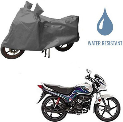 MMSSTAR Waterproof Two Wheeler Cover for Hero(Passion Pro TR, Grey)
