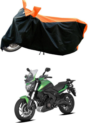 DeepShakshi AUTOMOTIVE Waterproof Two Wheeler Cover for Bajaj(Dominar 400 BS6, Orange)