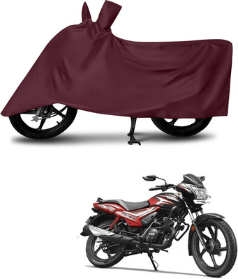 DeepShakshi AUTOMOTIVE Waterproof Two Wheeler Cover for TVS(Star City, Maroon)