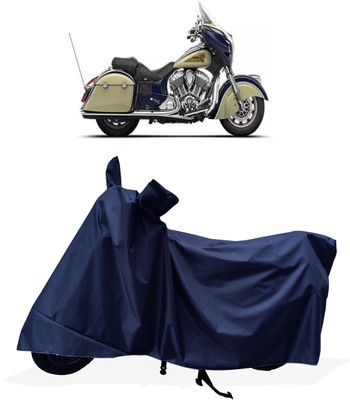 Tricway Two Wheeler Cover for Indian(Chieftain, Blue)