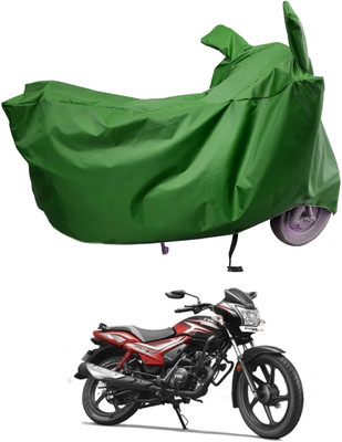 Amexride Two Wheeler Cover for TVS(Star City Plus, Maroon)