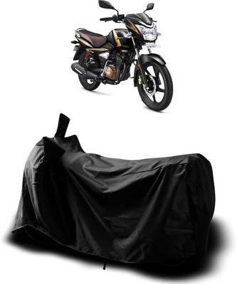 KEDIT Two Wheeler Cover for TVS(Victor Premium BS6, Black)