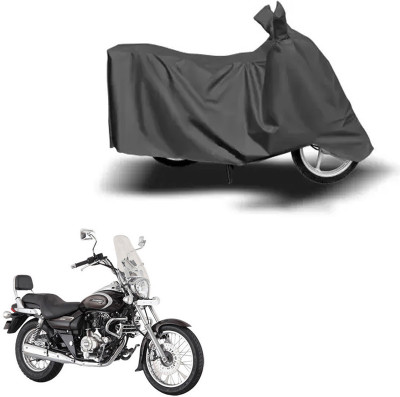 FKOK Waterproof Two Wheeler Cover for Bajaj(Avenger, Grey)