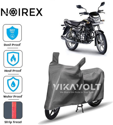 NOIREX Two Wheeler Cover for Bajaj(ComforTec, Grey)