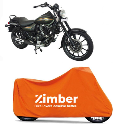 THE REAL ARV Two Wheeler Cover for Bajaj(Avenger 220 Street, Orange)