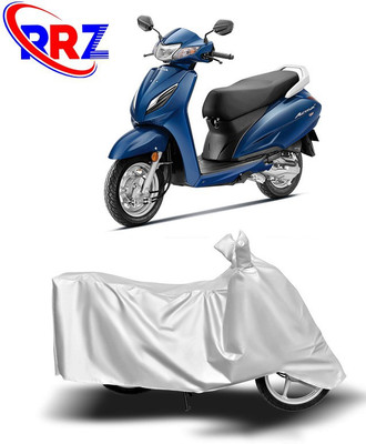 RRZ Waterproof Two Wheeler Cover for Honda(Activa i, White)