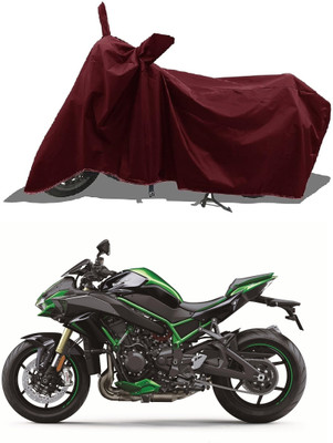 DeepShakshi AUTOMOTIVE Waterproof Two Wheeler Cover for Kawasaki(Z250, Maroon)