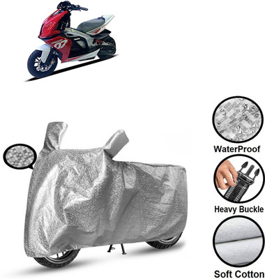 CODOKI Waterproof Two Wheeler Cover for TVS(Creon BS6, Silver)