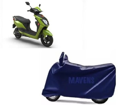 Tritika Waterproof Two Wheeler Cover for Hero Electric(Cruiser, Blue)