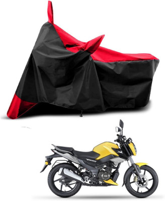 AASHTIK MART Two Wheeler Cover for Universal For Bike(Raider, Red, Black)