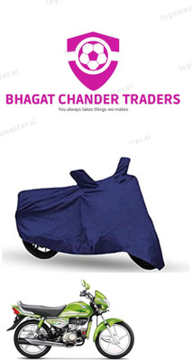 bhagat chander traders Waterproof Two Wheeler Cover for Hero(HF Deluxe Eco, Blue)