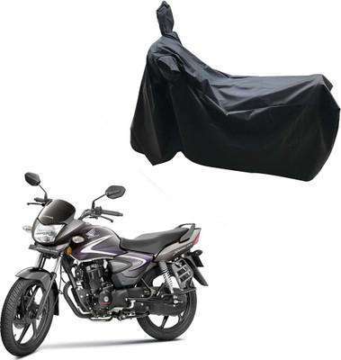 AASHTIK MART Two Wheeler Cover for Honda(CB Shine, Black)