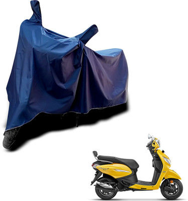 KEDIT Two Wheeler Cover for Hero(Pleasure, Blue)