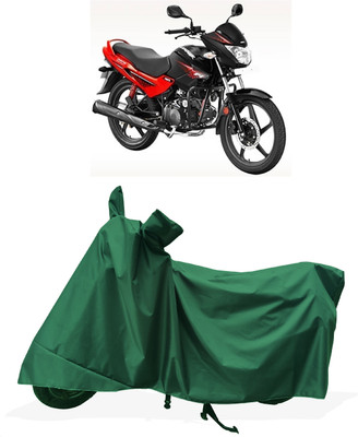 Tricway Two Wheeler Cover for Hero(Glamour Programmed FI BS6, Green)