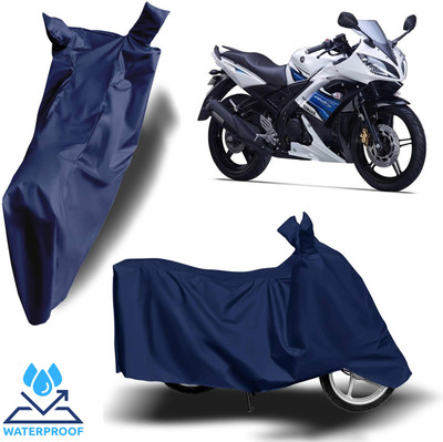 Autoinnovation Waterproof Two Wheeler Cover for Yamaha(R15S, Blue)