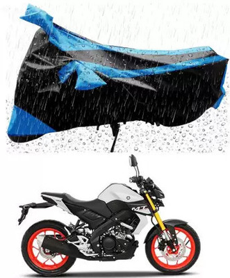 RRZ Waterproof Two Wheeler Cover for Yamaha(MT-15, Black)