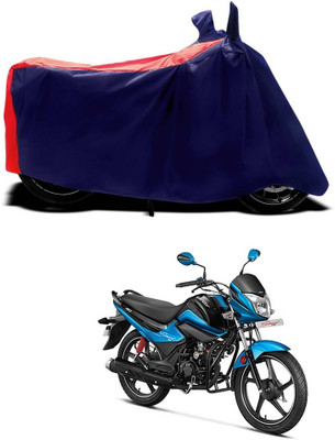 CODOKI Waterproof Two Wheeler Cover for Hero(Splendor I Smart, Red)
