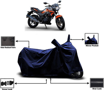 KEDIT Two Wheeler Cover for Hero(Xtreme 200R, Blue)