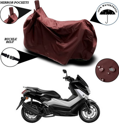 KEDIT Two Wheeler Cover for Yamaha(NMax 155, Maroon)