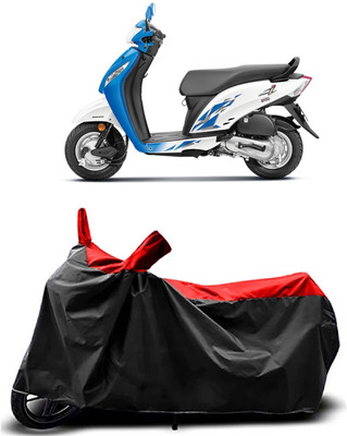 MMSSTAR Waterproof Two Wheeler Cover for Honda(Activa i, Red)