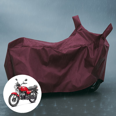 PAGORA Waterproof Two Wheeler Cover for Hero(HF Dawn, Maroon)