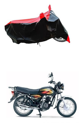 VESMEI Two Wheeler Cover for TVS(Max 4R, Red, Black)