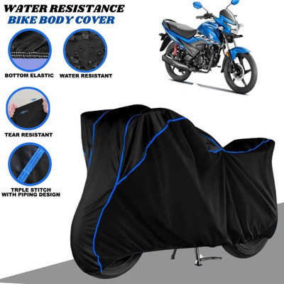 SRP PRODUCT Waterproof Two Wheeler Cover for Honda(Livo, Black, Blue)
