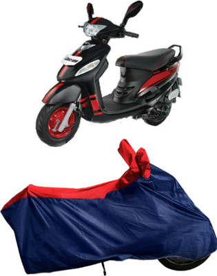 APNEK Waterproof Two Wheeler Cover for Mahindra(Rodeo UZO, Blue, Red)