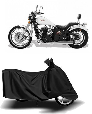 starmick Waterproof Two Wheeler Cover for Triumph(Daytona 350, Black)
