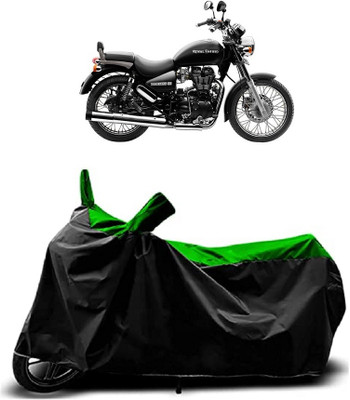 VESMEI Two Wheeler Cover for Royal Enfield(Thunderbird 350, Green)
