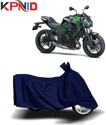 KPNID Waterproof Two Wheeler Cover for Kawasaki(Z650, Blue)