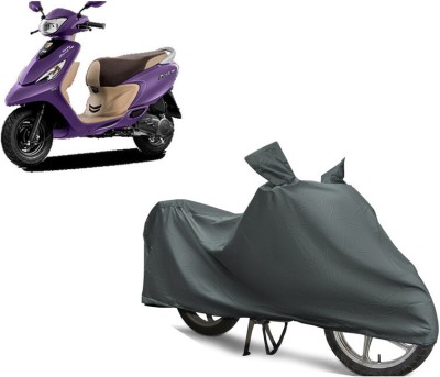 EGAL Waterproof Two Wheeler Cover for TVS(Scooty Zest 110 BS6, Grey)