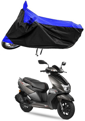 Mdstar Waterproof Two Wheeler Cover for TVS(Ntorq 125, Blue)