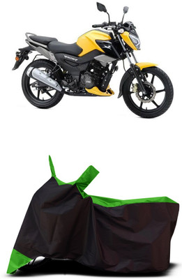 VESMEI Two Wheeler Cover for TVS(Raider, Green)