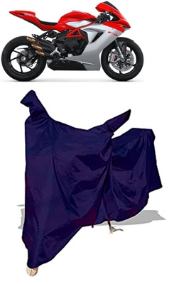 Amexride Two Wheeler Cover for MV Agusta(F3, Blue)