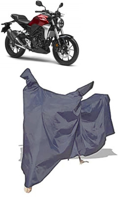 Amexride Two Wheeler Cover for Honda(CB300R, Grey)