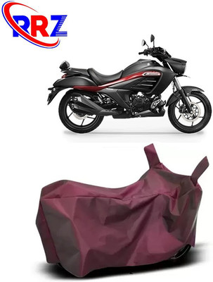 RRZ Two Wheeler Cover for Yamaha(intruder 150, Maroon)
