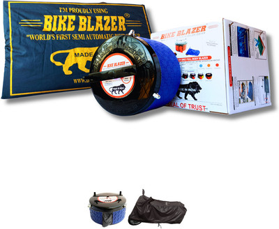 BIKE BLAZER Waterproof Two Wheeler Cover for Universal For Bike(Sport, Black)