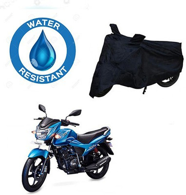 MMSSTAR Waterproof Two Wheeler Cover for TVS(Wego, Black)