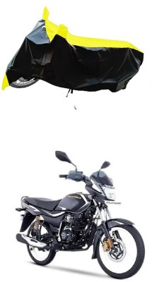 VESMEI Two Wheeler Cover for Bajaj(Platina 110, Yellow)