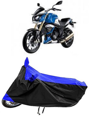 MMSSTAR Two Wheeler Cover for Mahindra(MOJO XT 300, Blue, Black)