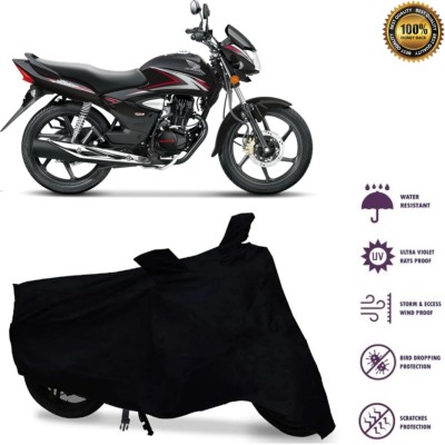 WMIZEXA Waterproof Two Wheeler Cover for Universal For Bike(Black)