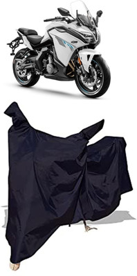 Amexride Two Wheeler Cover for CFMoto(650GT BS6, Black)
