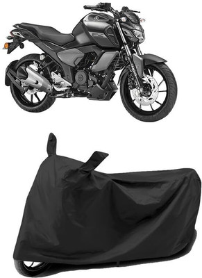 AASHTIK MART Two Wheeler Cover for Yamaha(FZS-FI V3 BS6, Black)