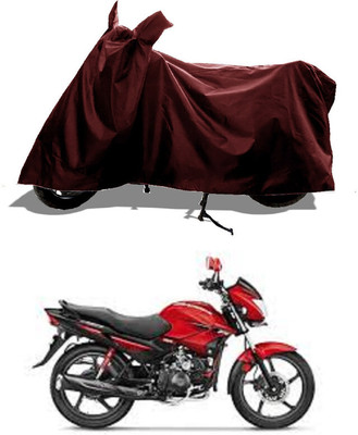 GROFATIK Two Wheeler Cover for Hero(Glamour FI, Maroon)