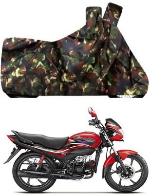 Furious3D Two Wheeler Cover for Hero(Passion Pro i3S, Multicolor)