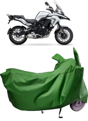 Amexride Two Wheeler Cover for Benelli(TRK 502, Maroon)