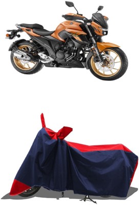 SUGASHRI Waterproof Two Wheeler Cover for Yamaha(FZS 25, Red, Blue)