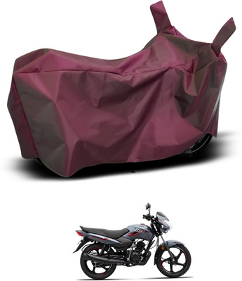 PAGORA Waterproof Two Wheeler Cover for TVS(Sport, Maroon)