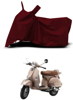 VESMEI Two Wheeler Cover for TVS(Star Euro 200, Red)